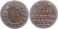 Brandenburg-Preußen Cu 1/2 Groschen Friedrich Wilhelm II. 1786-1797. -