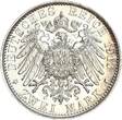 Preußen 2 Mark 1913 A Wilhelm II. 1888 - 1918 Regierungsjubiläum prägefrisch, FDC