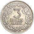 Weimarer Republik 3 Reichsmark 1925 A Rheinlande SUP