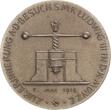 Bayern 3-Mark-Größe 1918 D Ludwig III. 1913 - 1918 Münzbesuch des Königs FDC-