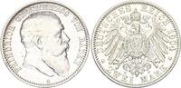 Baden Friedrich I. 1856 - 1907 2 Mark 1904 G sehr schön+