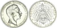 Preußen 3 Mark 1909 A Wilhelm II. 1888 - 1918 SUP
