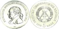 DDR 5 Mark Gedenkmünze Friedrich Gottlieb Klopstock -