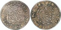 Sachsen-Kurfürstentum 1/2 Reichstaler 1592 Dresden Christian II. Johann Georg I. und August 1591 - 1611 TTB+