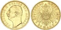 Anhalt 20 Mark 1904 A Friedrich II. 1904 - 1918 Regierungsantritt vorzüglich / SUP+