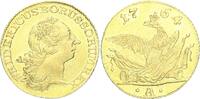 Brandenburg-Preußen Friedrichs dor 1764 A (Berlin) Friedrich II. der Große 1740 - 1786 mit alten Beschreibungszettel SUP
