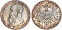 Sachsen-Meiningen 2 Mark 1902 D Georg II. 1866 - 1914 langer Bart fast vorzüglich
