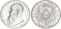Sachsen-Meiningen 2 Mark 1902 D Georg II. 1866 - 1914 kurzer Bart SUP
