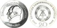 DDR 20 Mark 1969 A Gedenkmünze Johann Wolfgang von Goethe prägefrisch, s... 69,00 EUR  + 16,99 EUR frais d'envoi