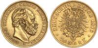 Preußen 20 Mark 1876 A Wilhelm I. 1861 - 1888 sehr schön+ 795,00 EUR  + 16,99 EUR frais d'envoi