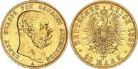 Sachsen-Altenburg 20 Mark 1887 A Ernst 1853 - 1908 sehr schön+ 4250,00 EUR  + 16,99 EUR frais d'envoi