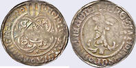 Sachsen - Meißen, Markgrafschaft Judenkopfgroschen (4/33So) Friedrich II. d. Sanftmütige, Judenkopfgroschen o. J, M. neu, RRR -