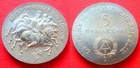 5 Mark 1984 DDR Adolf Freiherr von Lützow Stempelglanz