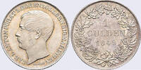 Hohenzollern - Sigmaringen, Fürstentum Gulden (3/89Hi) Carl Anton, Gulden 1849, AKS 19 -
