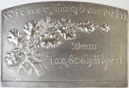 Plakette Wiener Jagdverein EICHGRABEN, Med. Josef PRINZ -