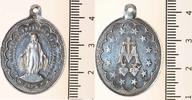 WALLFAHRT Silbermedaille maria ohne sünde 1830 kongregation -
