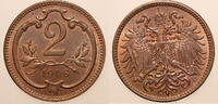 österreich 2 Heller 1906 franz josef stfr mit Patina 7,00 EUR  + 7,90 EUR frais d'envoi