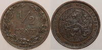 Niederlande 1/2 Cent 1906 vz +/- 5,00 EUR  + 7,90 EUR frais d'envoi