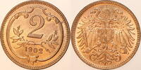 kaisertum österreich 2 Heller 1902 franz joseph 1. (1848 - 1916) vz stfr... 18,00 EUR  + 7,90 EUR frais d'envoi