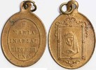 TIROL - Wallfahrt Wallfahrtsmedaille - Breverl 1860-1930 Alte Sammlung Tiroler Wallfahrt: ABSAM VF / vzgl+ /-