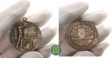 Erfurt, Stadt Silbermedaille 1926 Auf das 7. Thüringer Freundschaftsschießen. Steiger Schützencorps Erfurt. TTB+, kl. Randfehler