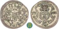 Sachsen-Albertinische Linie 1 Pfennig Friedrich August II. 1733-1763. -