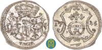 Sachsen-Albertinische Linie 1 Pfennig Friedrich August II. 1733-1763 -