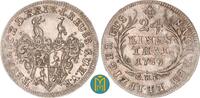 Reuss-Jüngere Linie - Ebersdorf 1/24 Taler Heinrich XXIX. 1711-1747. -