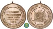 Reuss-Weida, Stadt. versilberte Medaille 350 Jahre Priviligierte Schützengesellschaft Weida. -
