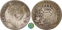 Bayern 6 Kreuzer Maximilian I. Joseph 1806-1825. -