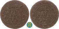 Köln Erzbistum 1/4 Stuber Klemens August von Bayern 1723-1761. -