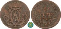 Köln Erzbistum 1/4 Stuber Klemens August von Bayern 1723-1761. -