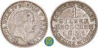 Brandenburg-Preußen. 1 Silbergroschen Wilhelm IV., 1840 - 1861. -