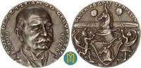 Karl Goetz. Silbermedaille 90. Geburtstag von Graf Zeppelin und Taufe LZ 127. -