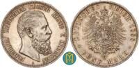Kaiserreich / Preussen 5 Mark Friedrich III. -