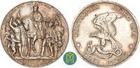 Kaiserreich / Preussen 3 Mark Wilhelm II. 1888-1918. 100 Jahre Befreiungskriege. -