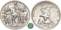 2 Mark 1913 Kaiserreich / Preussen Wilhelm II. 1888-1918.  100 Jahre Befreiungskriege. etwas gereinigt, sonst vorzüglich