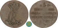 Schleswig Holstein, Königliche Linie 1 Sechsling Altona Christian VII. 1766-1808 -