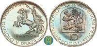 Tschechoslowakei 10 Kronen 1968 100 Jahre Nationaltheater in Prag PP- 150,00 EUR  + 10,00 EUR frais d'envoi
