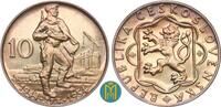Tschechoslowakei 10 Kronen 1954 10. Jahrestag des Slowakischen Nationala... 85,00 EUR  + 10,00 EUR frais d'envoi