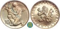Tschechoslowakei 10 Kronen 1955 Auf den 10. Jahrestag der Befreiung von ... 90,00 EUR  + 10,00 EUR frais d'envoi