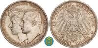 Sachsen-Weimar-Eisenach 3 Mark 1910 A Wilhelm Ernst 1901-1918. - Hochzei... 110,00 EUR  + 10,00 EUR frais d'envoi