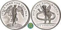 Preussen Frankreich Zinnmedaille Napoleons I. Auf den Frieden von Luneville. -
