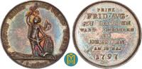 Sachsen-Albertinische Linie Silbermedaille Friedrich August III. 1763-1806, Auf die Geburt des Kronprinzen. -
