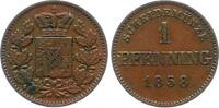 Bayern, Königreich 1 Pfennig Maximilian II. (1848-1864) -