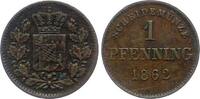 Bayern, Königreich 1 Pfennig Maximilian II. (1848-1864) -