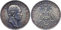 Deutsches Kaiserreich, Sachsen 3 Mark 1909 E Friedrich August III. (1904... 65,00 EUR  + 4,00 EUR frais d'envoi
