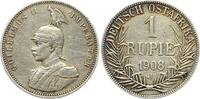 Deutsches Kaiserreich, Deutsch-Ostafrika 1 Rupie 1908 J Wilhelm II. (188... 75,00 EUR  + 4,00 EUR frais d'envoi