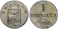 Würzburg, Großherzogtum 1 Kreuzer 1808 Ferdinand von Österreich (1806-18... 450,00 EUR  + 18,50 EUR frais d'envoi