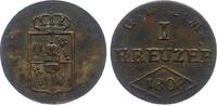 Würzburg, Großherzogtum 1 Kreuzer 1808 Ferdinand von Österreich (1806-18... 750,00 EUR  + 18,50 EUR frais d'envoi